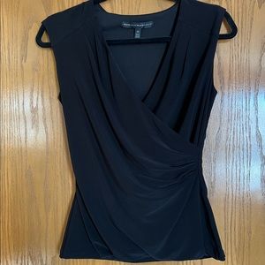 White House Black Market Sleeveless Top - Color Black Size XS